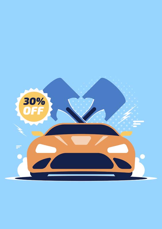 پس زمینه لایه باز مکانیکی با تخفیف