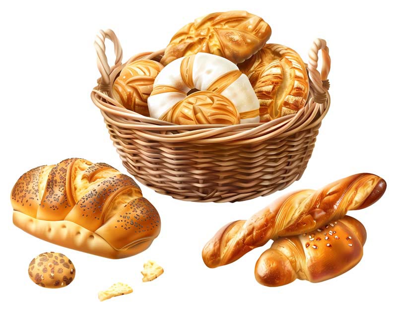 دانلود طرح سبد نان پر
