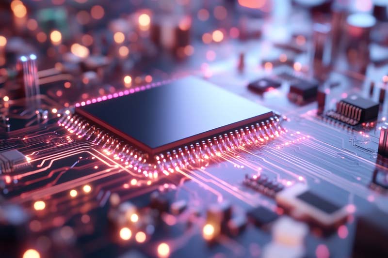 عکس cpu با پایه های صورتی