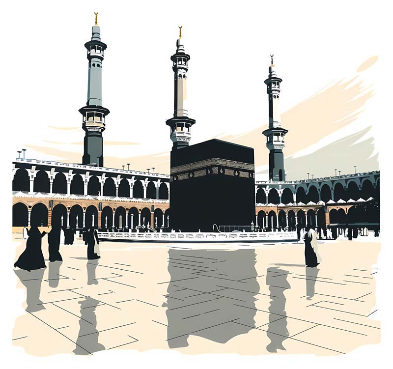 دانلود طرح صحن کعبه