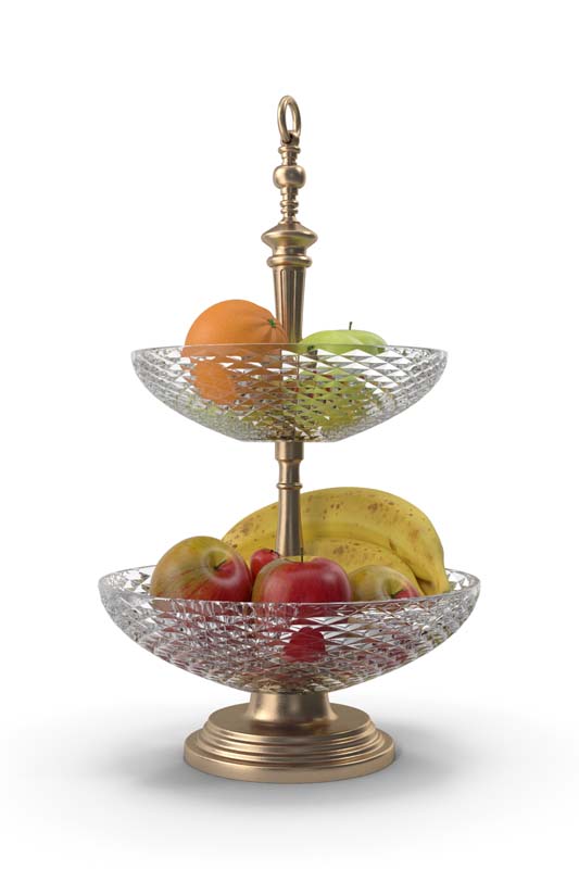 دانلود طرح ظرف میوه شیشه ای