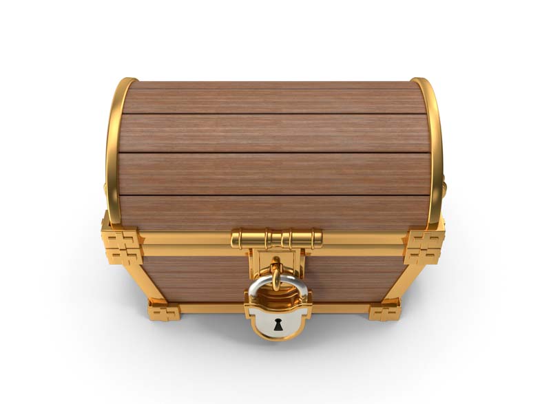 طرح گرافیکی صندوق چوبی