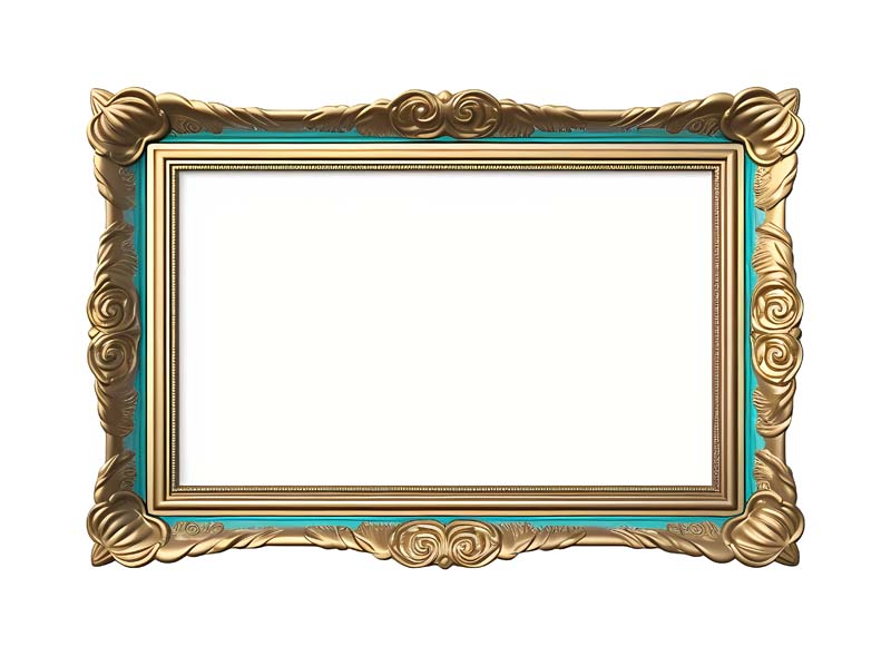 طرح باکیفیت قاب تابلو چوبی زیبا