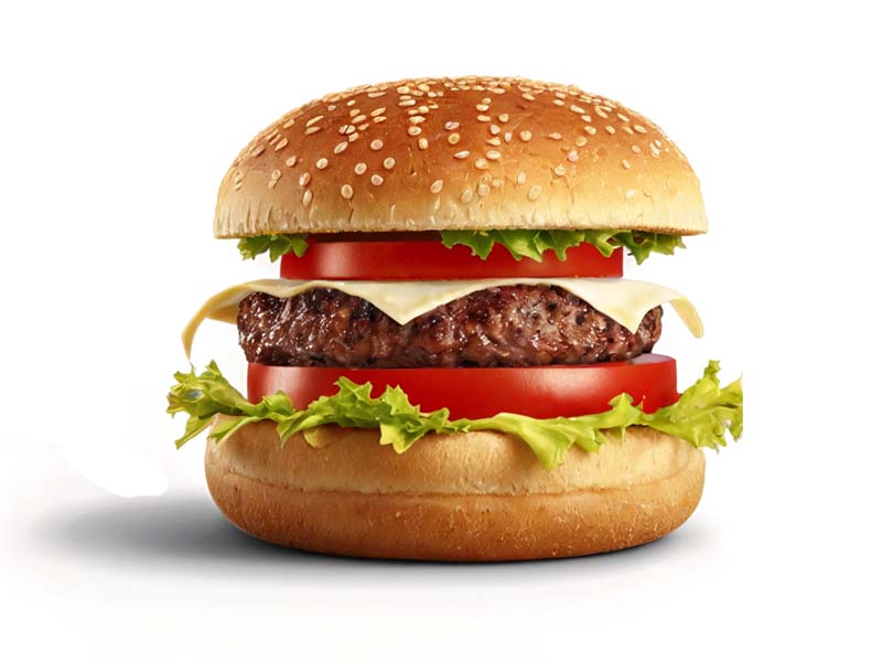 دانلود طرح گرافیکی از ساندویچ چیزبرگر