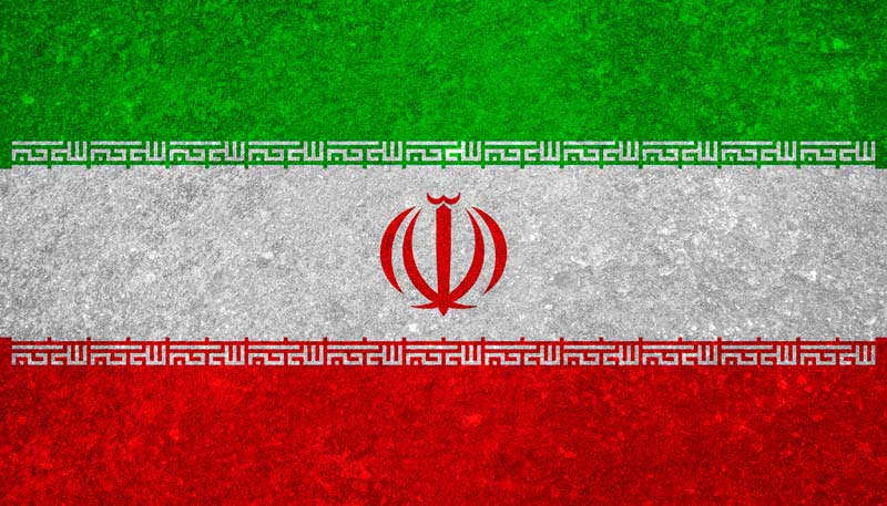 تصویر با کیفیت پرچم ایران با رنگ ناصاف