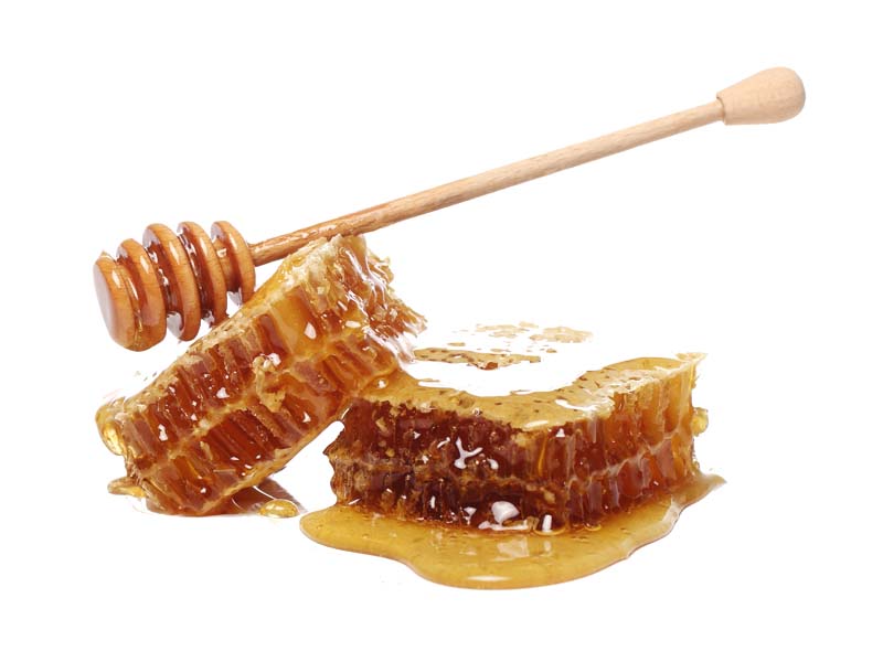 طرح دوربری شده دو قالب عسل