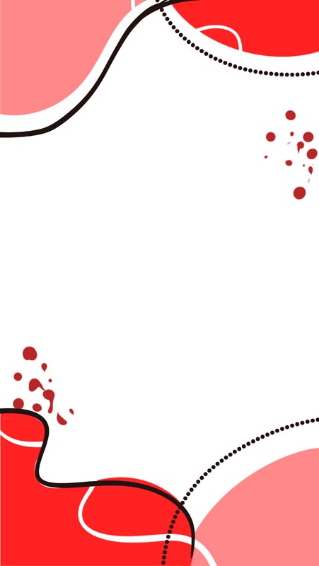طرح لایه باز پس زمینه سفید با حاشیه قرمز