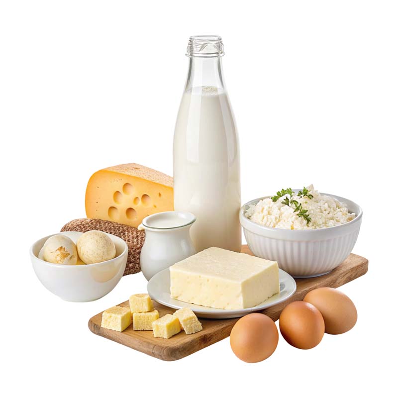 طرح دوربری شده خوراکی های پروتئینی