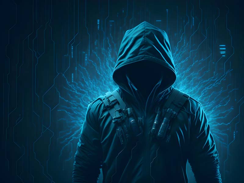 تصویر با کیفیت از هکر سیاه