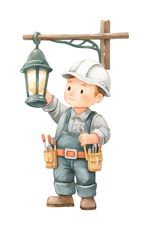 دانلود طرح برق کار کارتونی