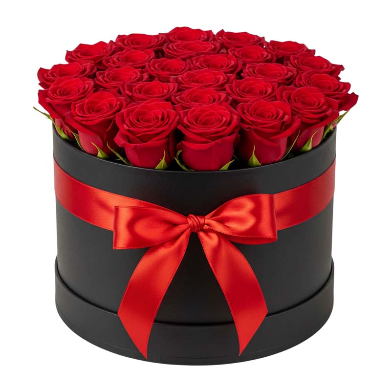دانلود طرح دسته گل لاکچری دایره مشکی