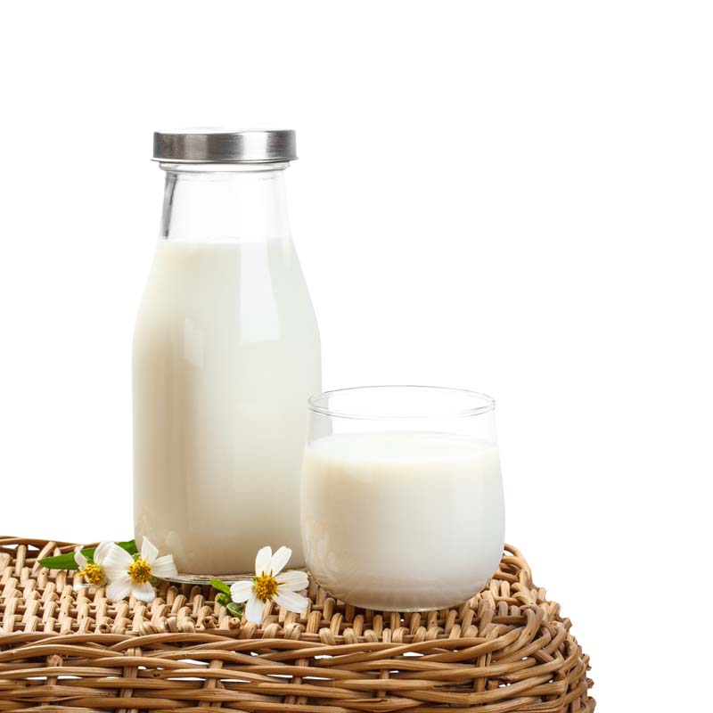 دانلود طرح شیر تازه در لیوان و شیشه