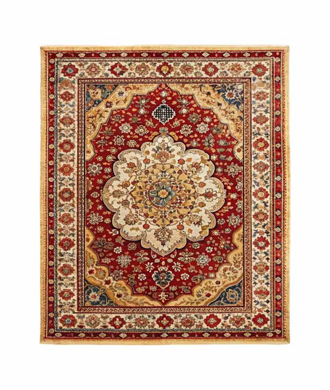 دانلود طرح فرش کرمی و قرمز