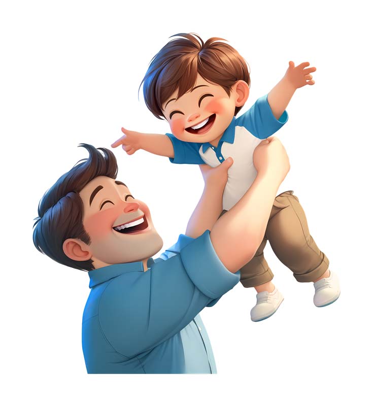 دانلود طرح پدر و پسر کارتونی