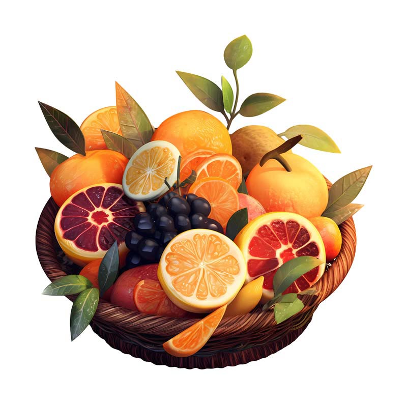 دانلود طرح ظرف میوه حصیری