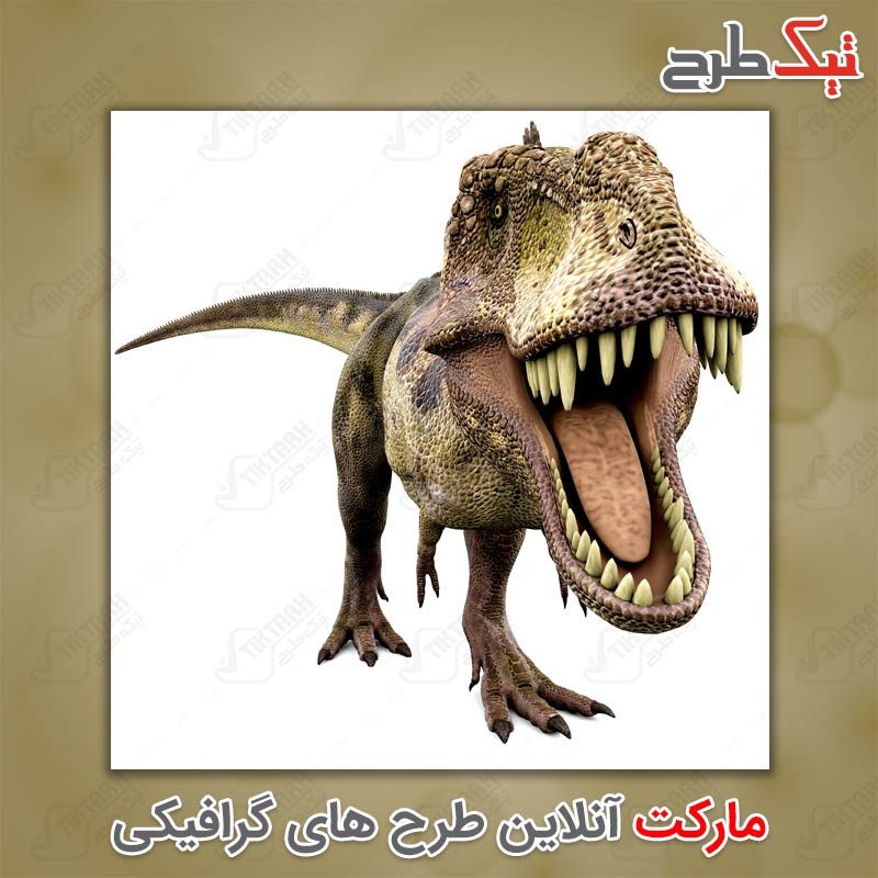 تصویر لارج فرمت دایناسور گوشت خوار