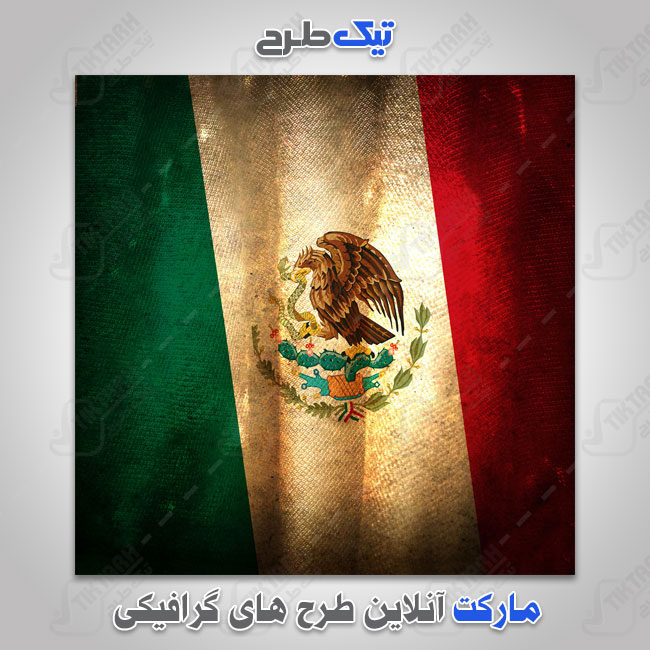 دانلود عکس با کیفیت پرچم مکزیک
