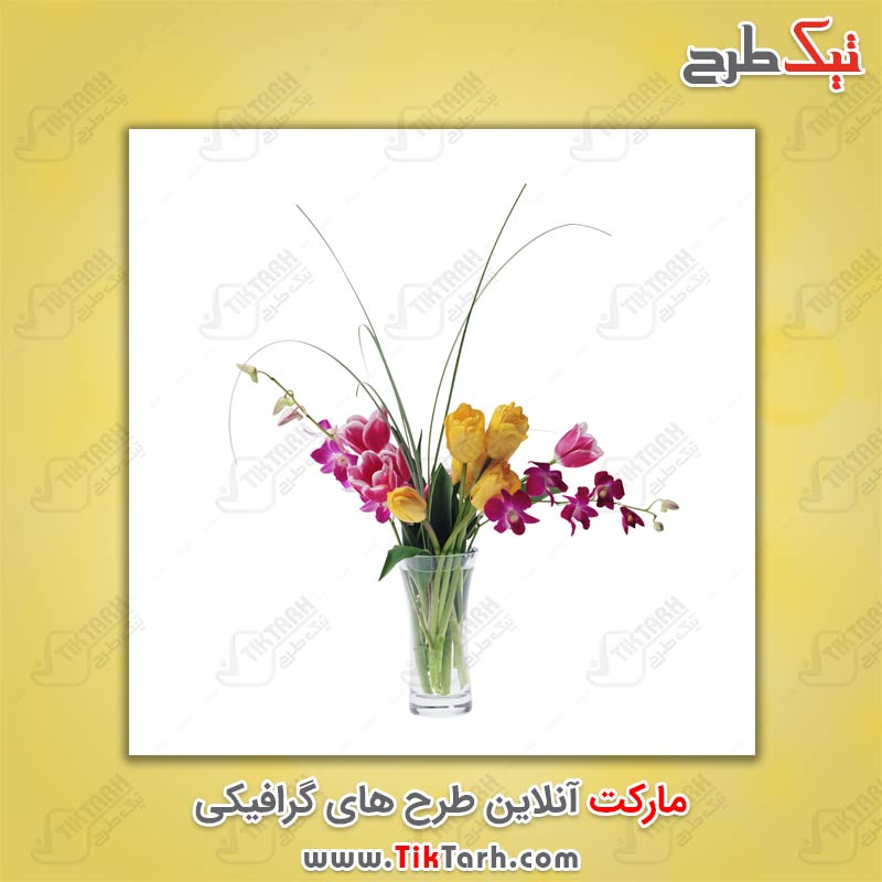 دانلود عکس گلدان شیشه ای