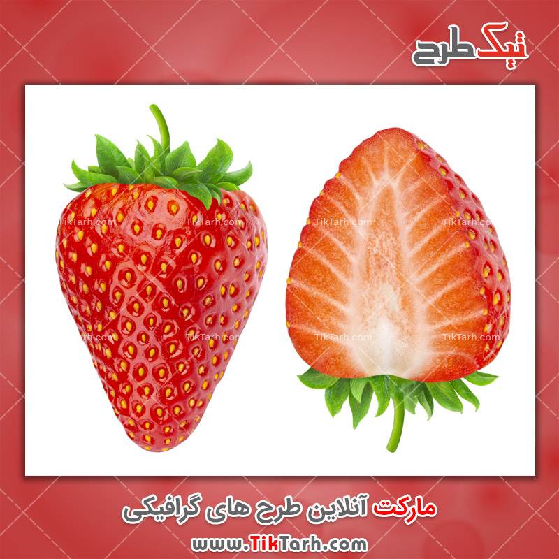تصاویر لارج فرمت توت فرنگی