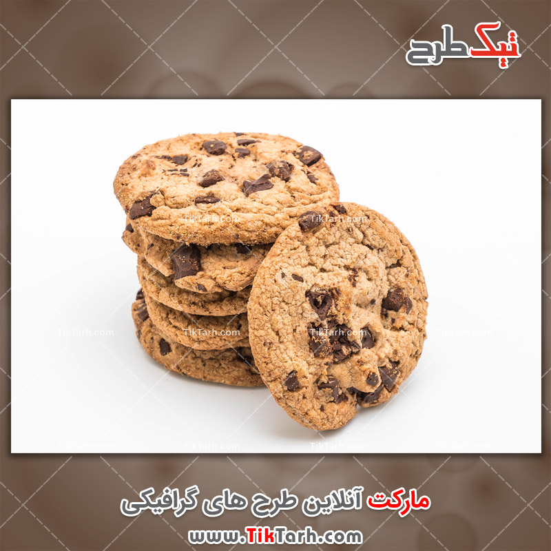 عکس لارج فرمت کوکی شکلاتی