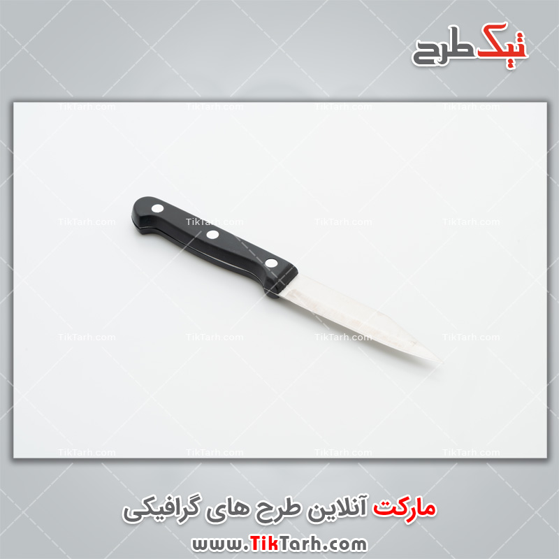 دانلود عکس چاقوی دسته مشکی