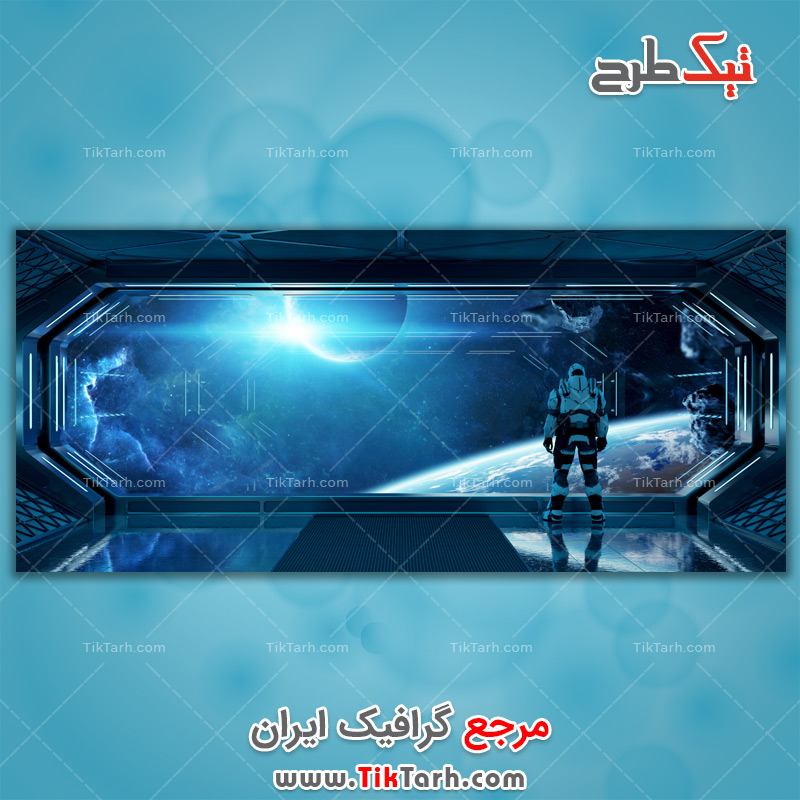دانلود تصویر لارج فرمت فانتزی سفینه فضایی