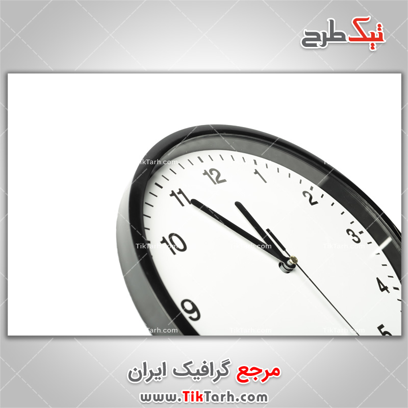 عکس با کیفیت ساعت دیواری کلاسیک