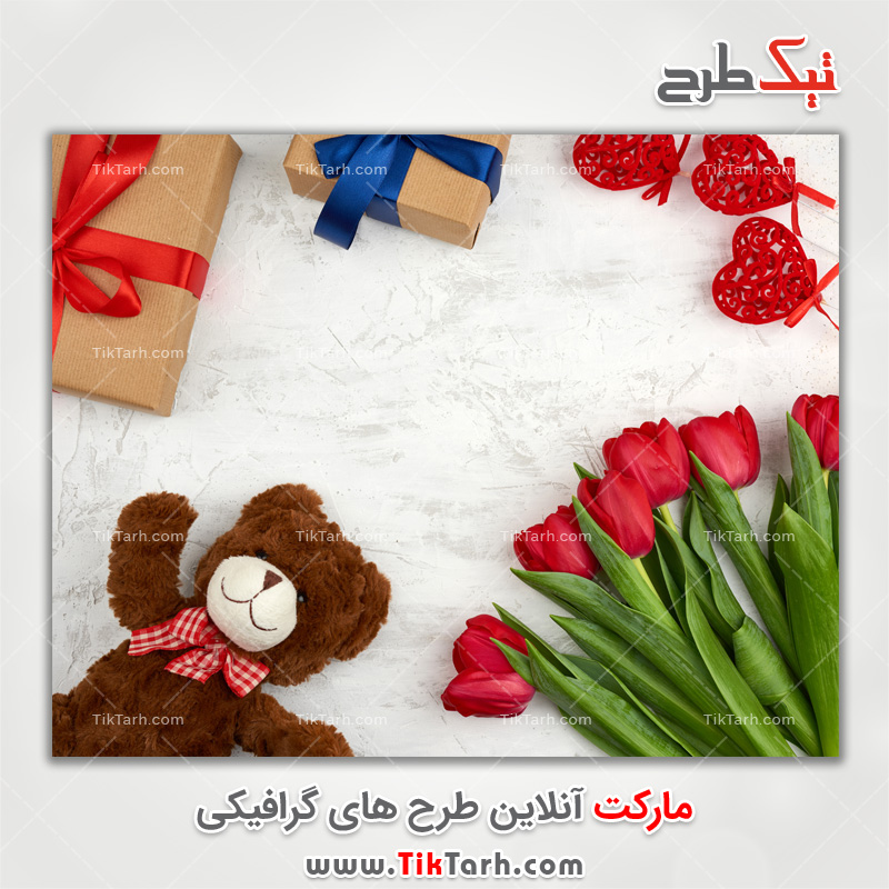 عکس لارج فرمت کادو عاشقانه