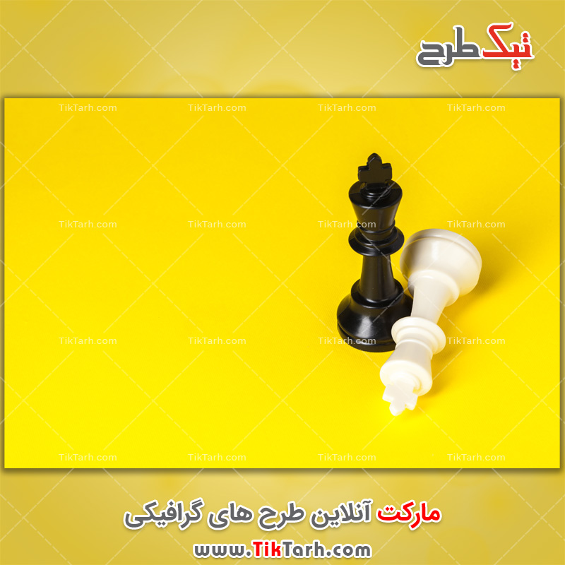 عکس لارج فرمت مهره شاه شطرنج
