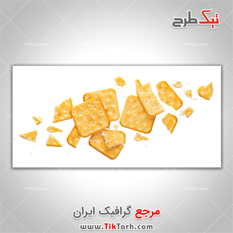 عکس لارج فرمت بیسکویت ترد