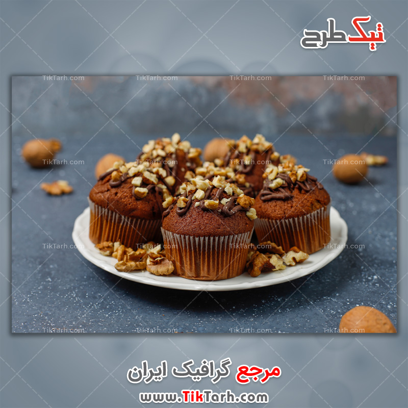 عکس لارج فرمت کاپ کیک