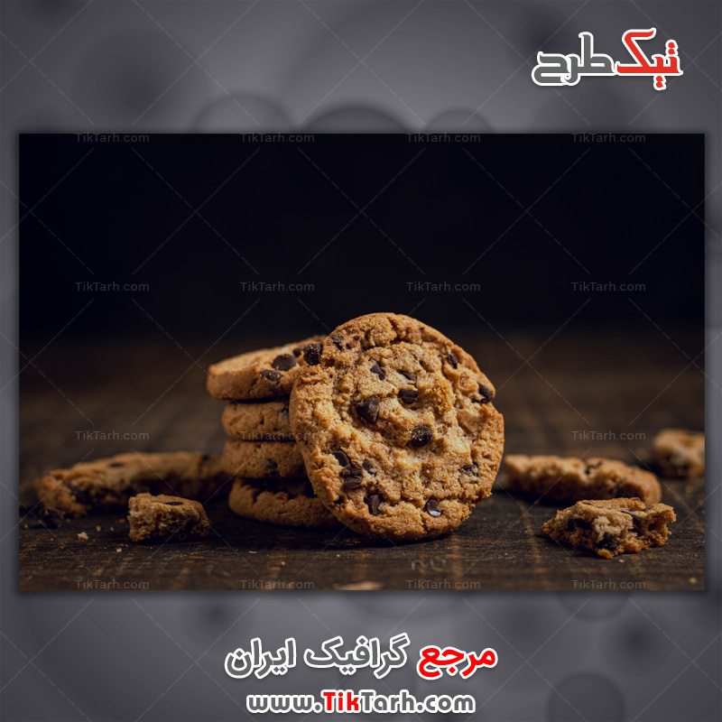 عکس لارج فرمت کوکی گردویی