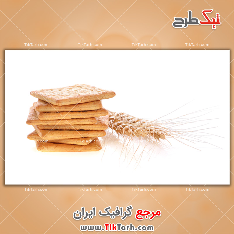 عکس لارج فرمت بیسکویت و گندم