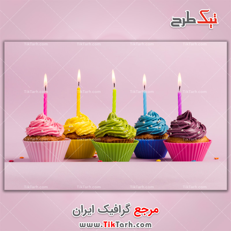 دانلود عکس با کیفیت کاپ کیک