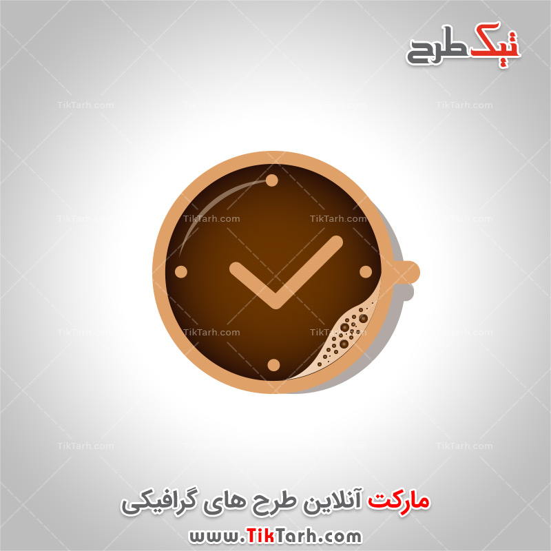 دانلود طرح لایه باز لوگوی ساعت