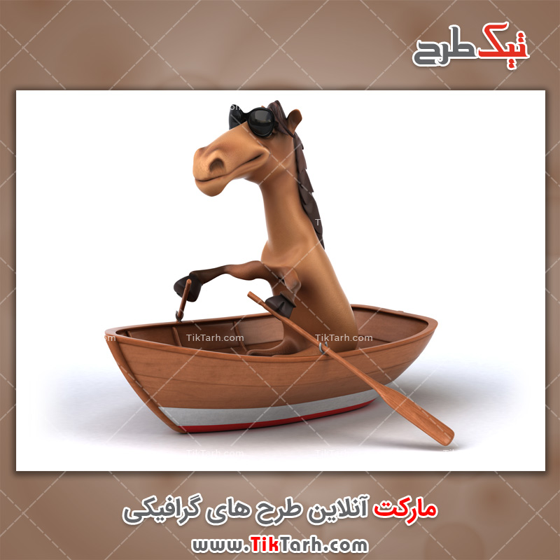 دانلود عکس باکیفیت اسب و قایق