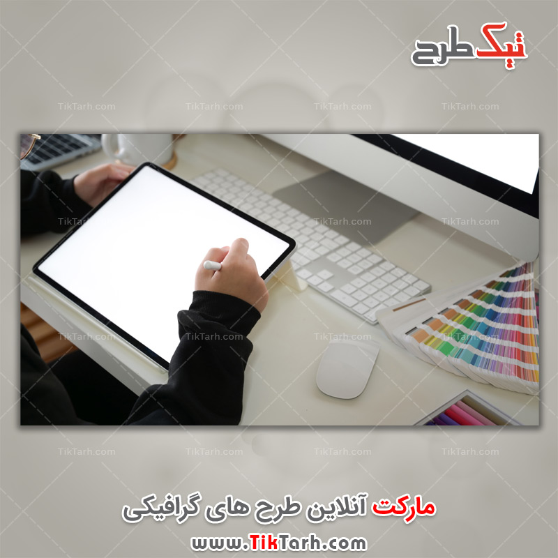 دانلود تصویر با کیفیت طراحی وب با تبلت