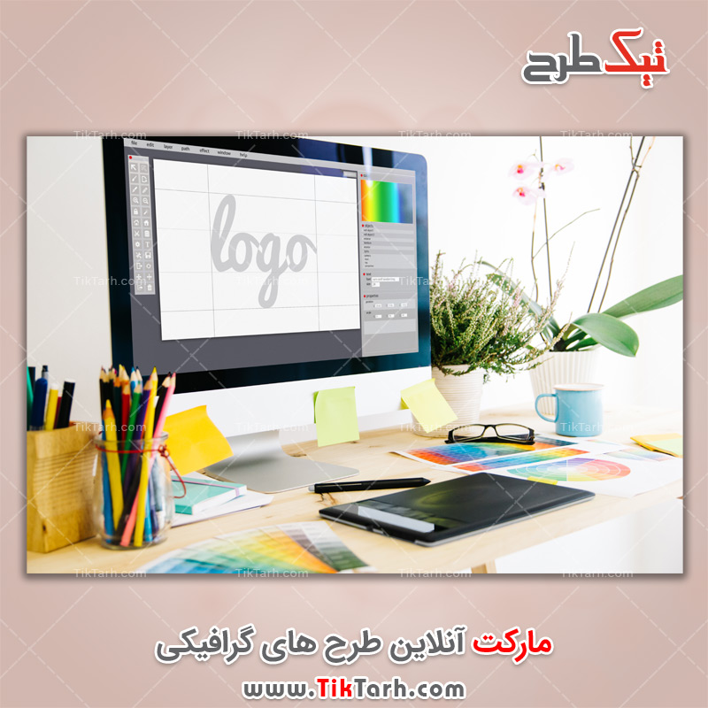 دانلود تصویر با کیفیت LOGO روی صفحه نمایش
