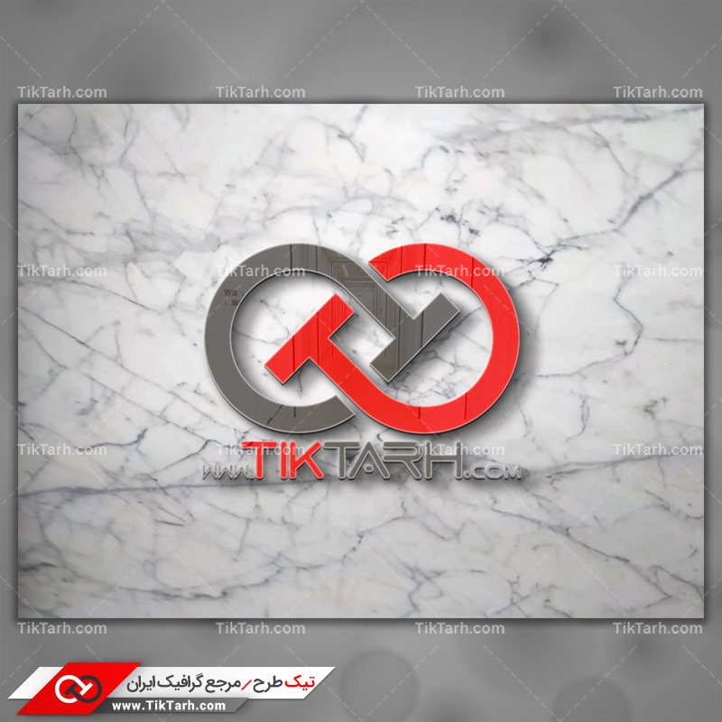 دانلود طرح لایه باز موکاپ لوگو روی سنگ مرمر