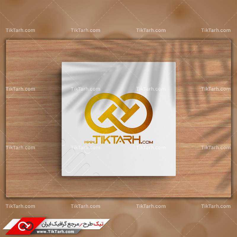 دانلود طرح لایه باز موکاپ لوگو روی صفحه سفید