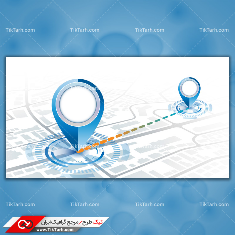 دانلود پس زمینه طراحی با طرح مکان یابی