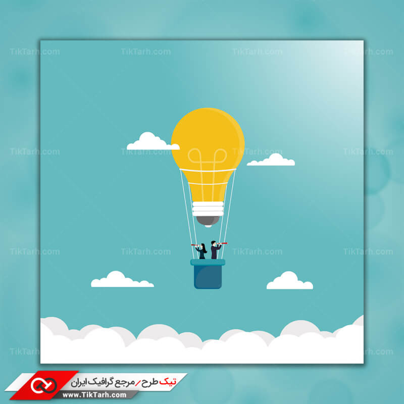 دانلودپس زمینه طراحی با طرح بالن لامپ