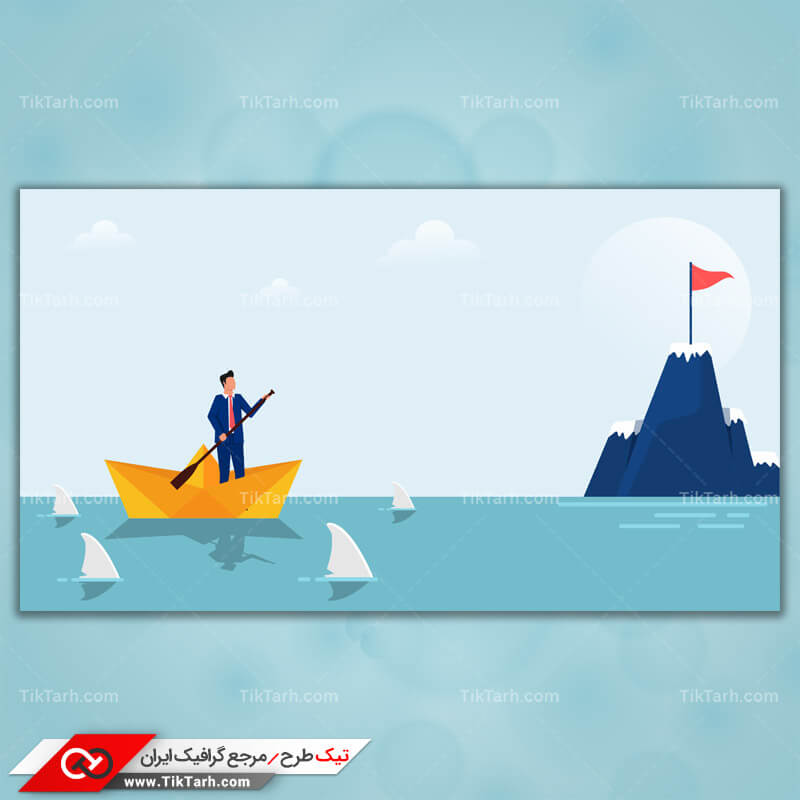 دانلودپس زمینه طراحی با طرح قایق سواری
