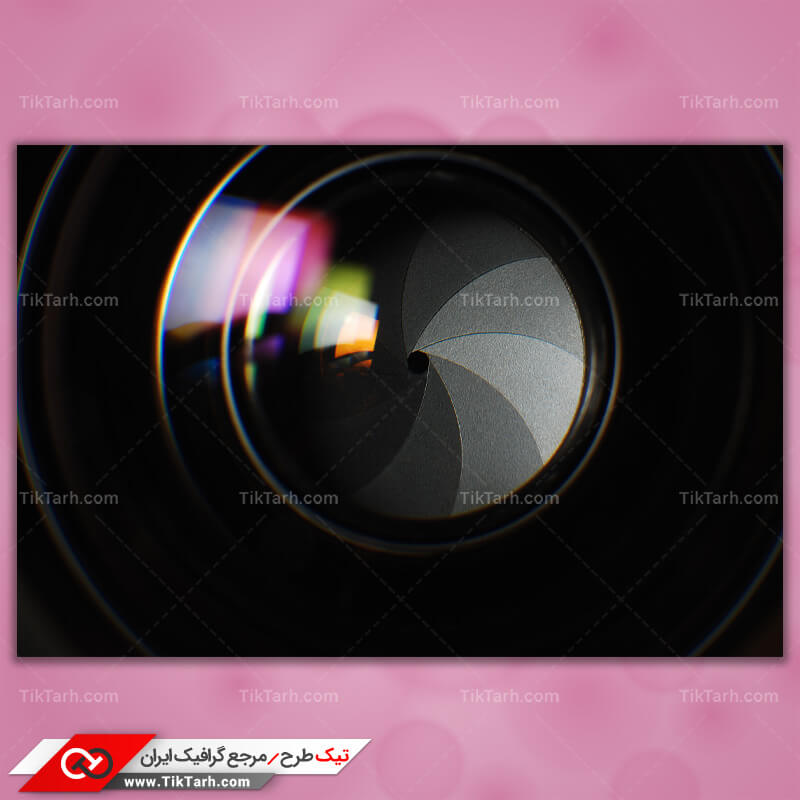 دانلود عکس گرافیکی لنز دوربین عکاسی