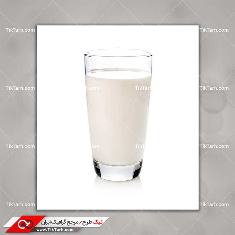 دانلود تصویر با کیفیت لیوان شیر