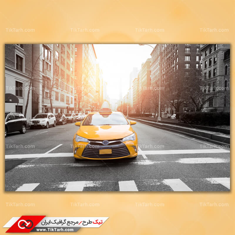 دانلود تصویر گرافیکی تاکسی