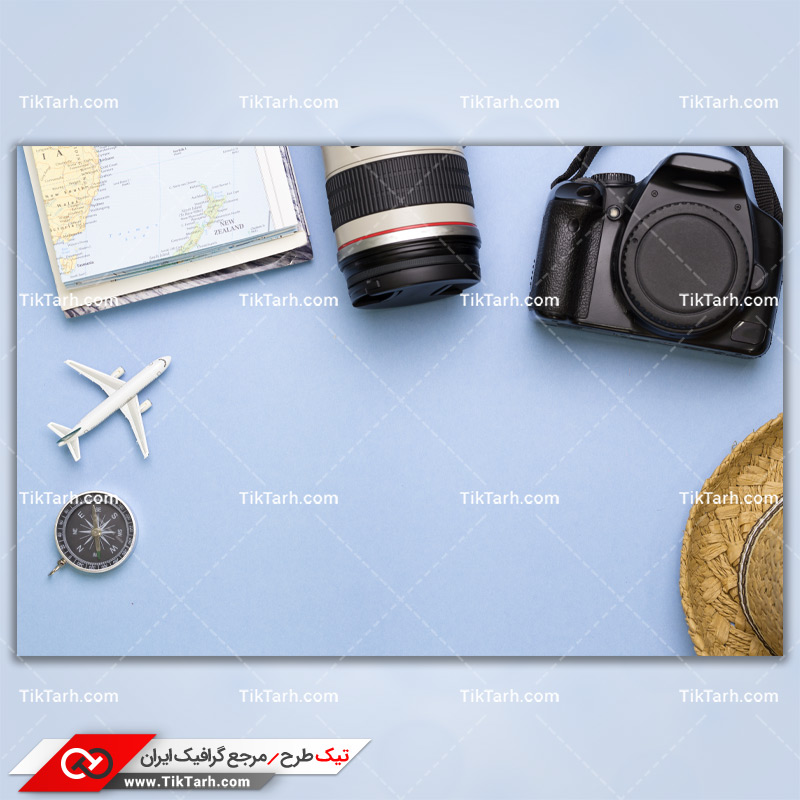 دانلود تصویر با کیفیت لوازم سفر