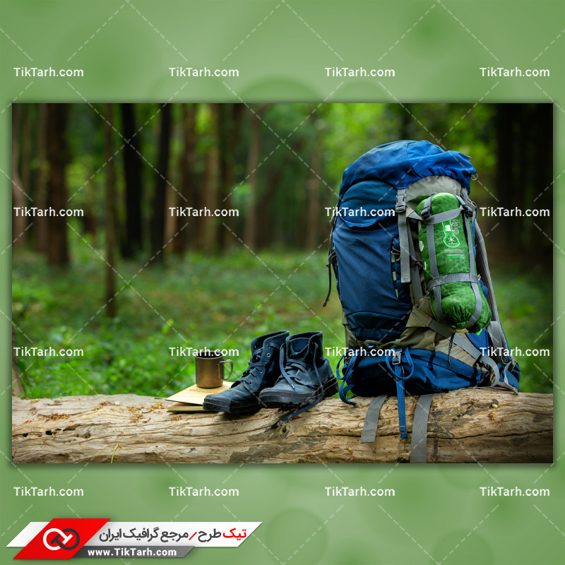 دانلود عکس با کیفیت کوله پشتی و پوتین