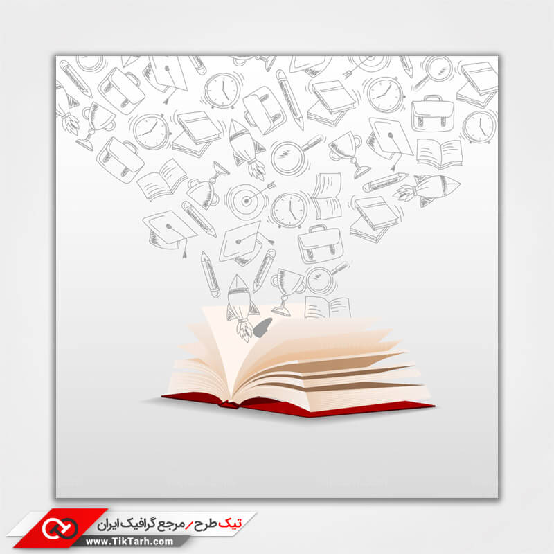 پس زمینه طراحی با طرح کتاب