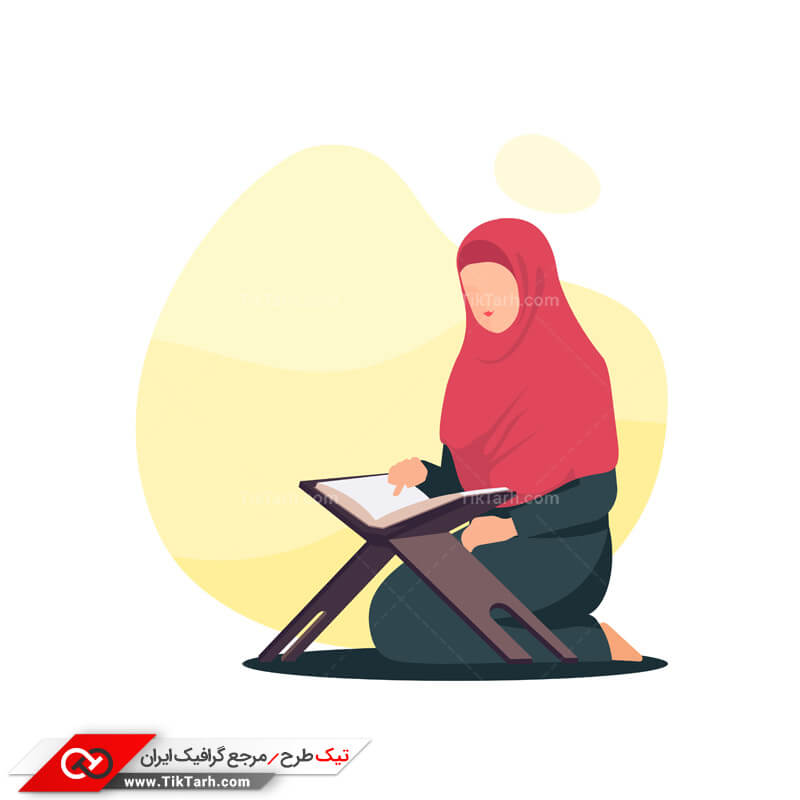 دانلود طرح آماده کلیپ آرت مذهبی قرائت قرآن کریم